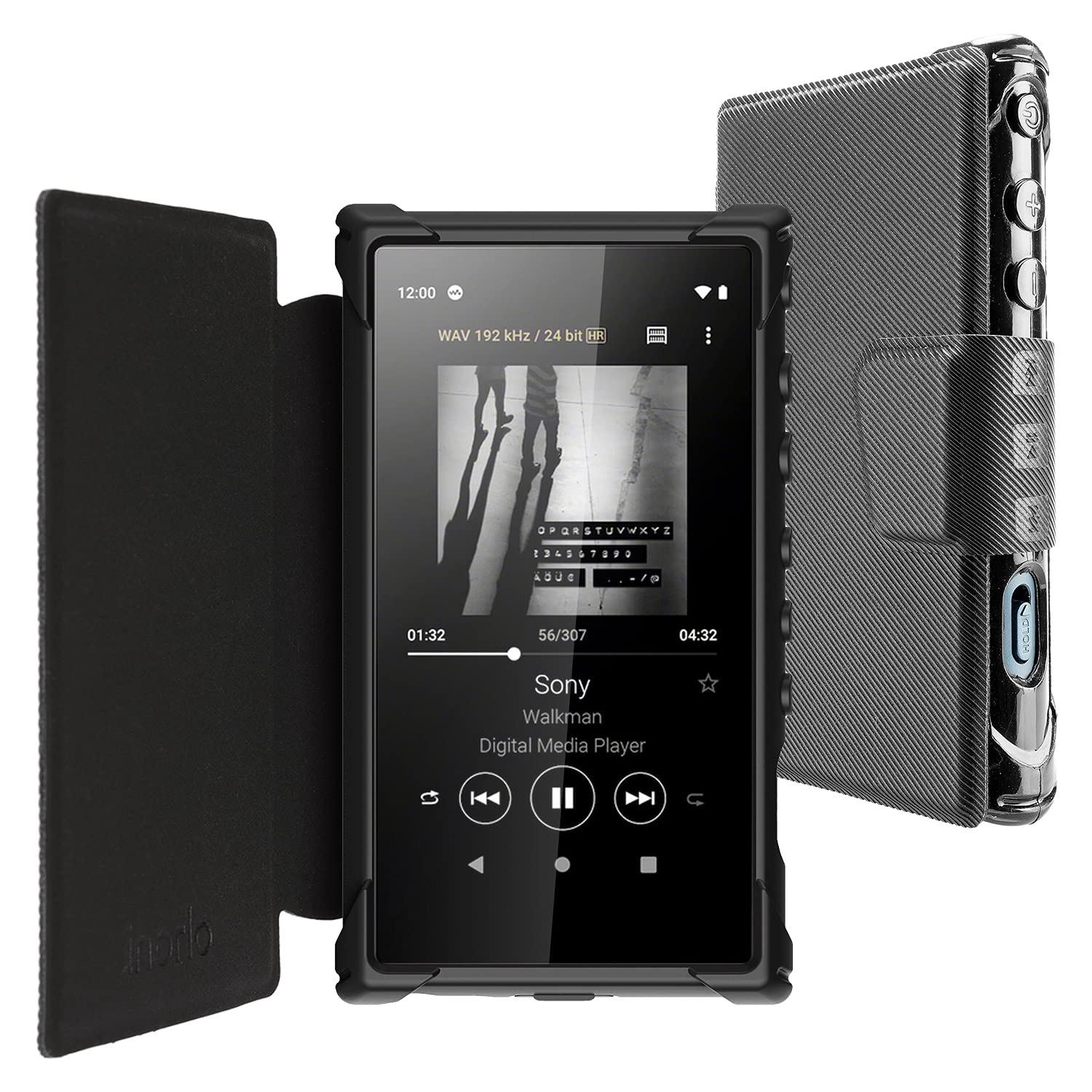 inorlo Resolute Series Case Cover for Sony Walkman NW-A306, NW